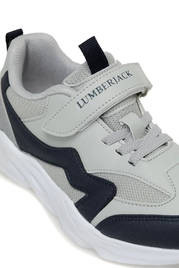 Lumberjack 101285350 RACE 3FX A.Gri Laci Filet Çocuk Spor Ayakkabı - 6