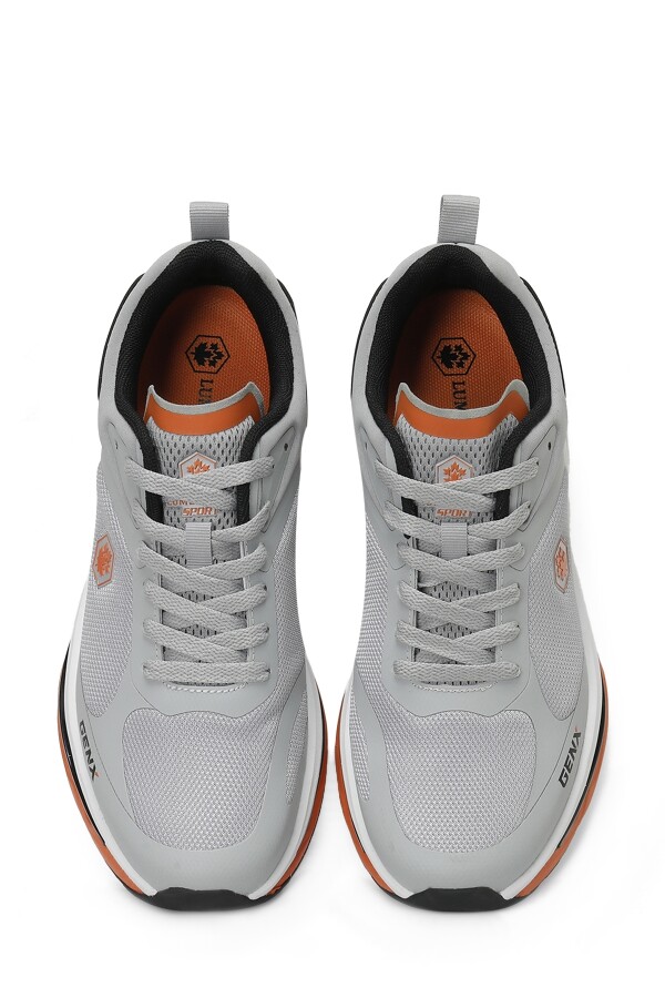 Lumberjack 101497716 ERWING 4FX K.Gri/Turuncu Erkek Sneakers Ayakkabı - 4