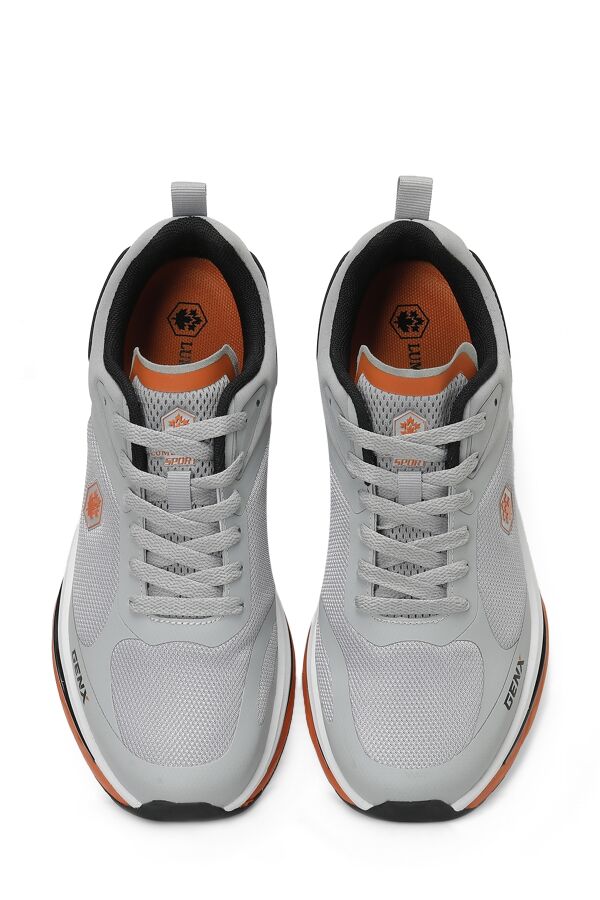 Lumberjack 101497716 ERWING 4FX K.Gri/Turuncu Erkek Sneakers Ayakkabı - 4
