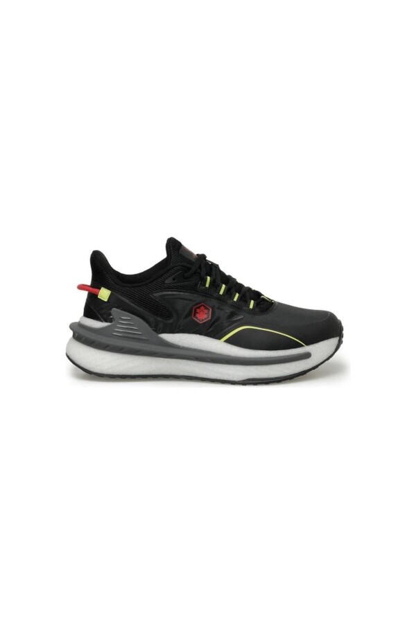 Lumberjack 101387065 SPACE 3PR Siyah/Kırmızı Erkek Sneakers Ayakkabı Siyah