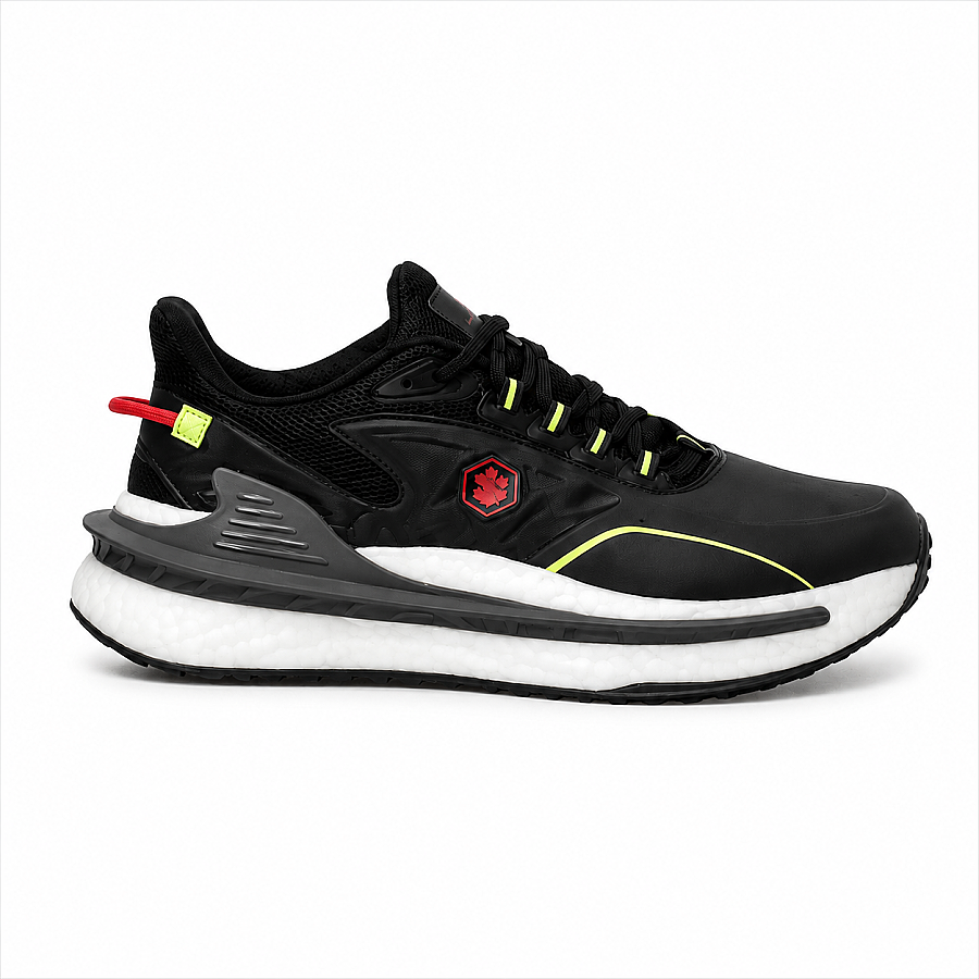 Lumberjack 101387065 SPACE 3PR Siyah/Kırmızı Erkek Sneakers Ayakkabı - 1