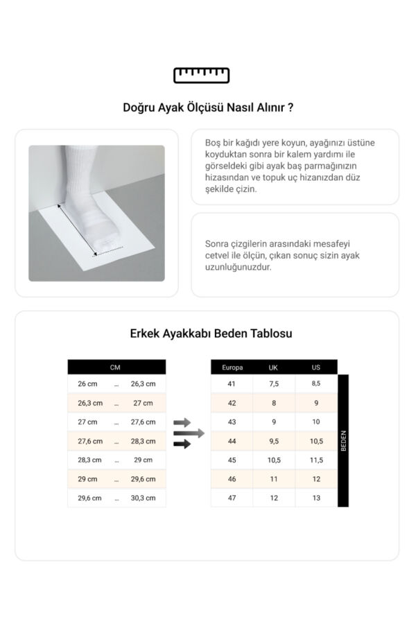 Lumberjack 101875946 CHUCK 4PR Siyah Erkek Sneakers Ayakkabı - 8