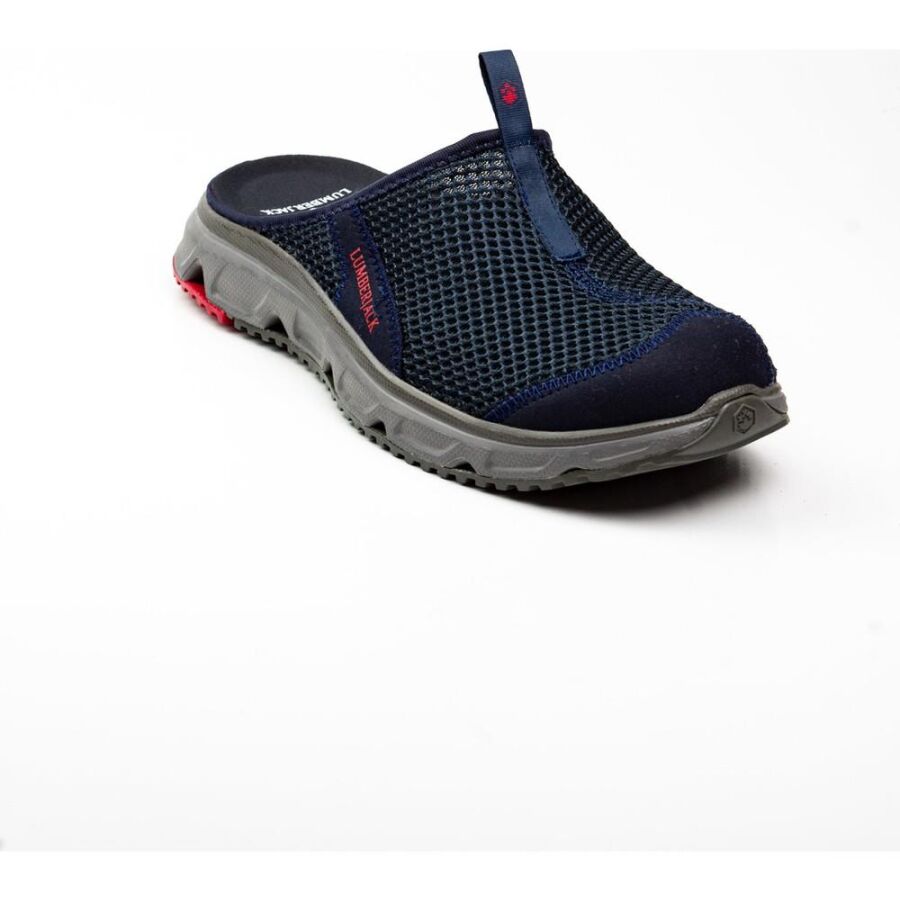 Lumberjack A10194149512010 Castello 5FX Lacivert/Kırmızı Erkek Terlik - 1