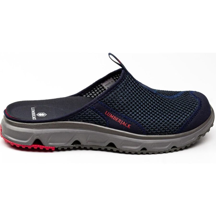 Lumberjack A10194149512010 Castello 5FX Lacivert/Kırmızı Erkek Terlik - 2