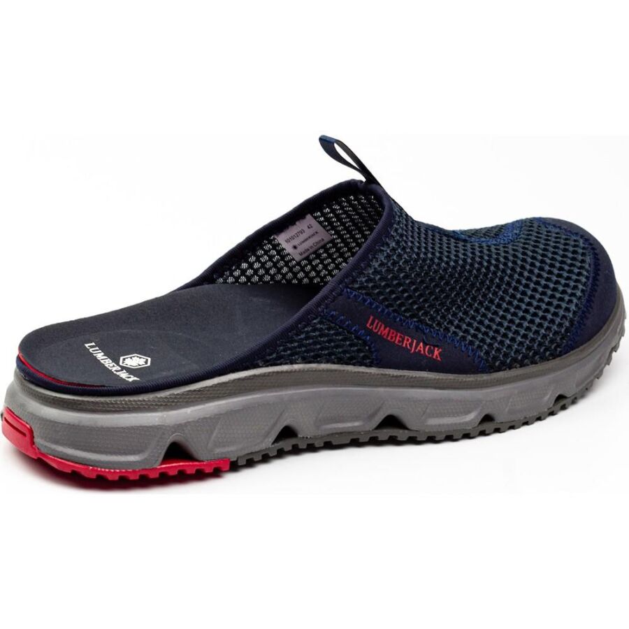 Lumberjack A10194149512010 Castello 5FX Lacivert/Kırmızı Erkek Terlik - 4