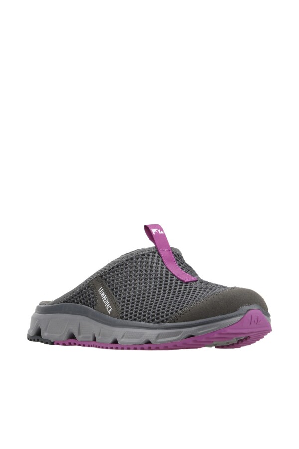 Lumberjack A10198412312010 Castello Wmn 5FX Gri/Mor Kadın Terlik - 3