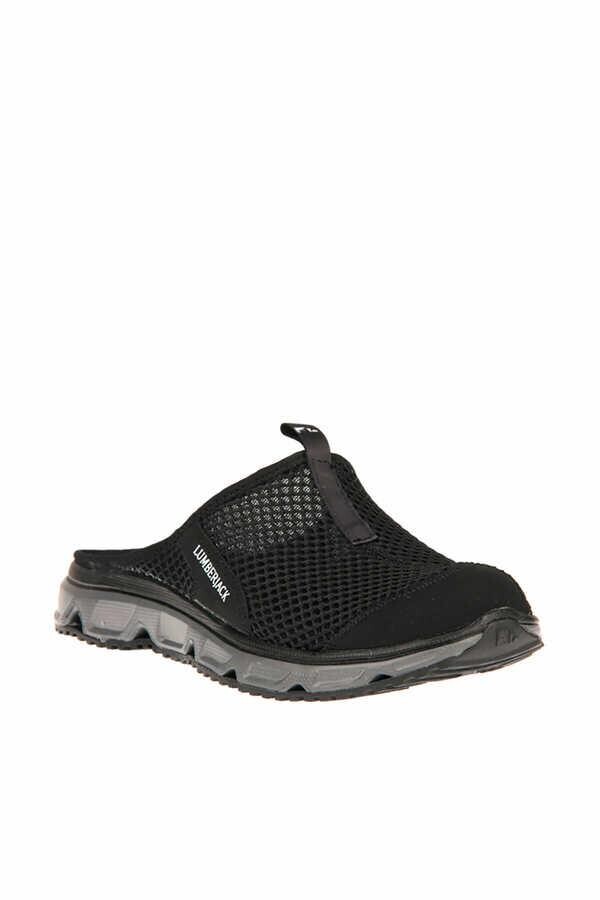 Lumberjack A10198412512010 Castello Wmn 5FX Siyah/K.Gri Kadın Terlik - 1