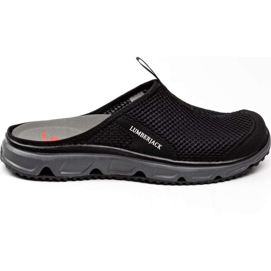 Lumberjack A10198458512010 Castello 5FX Siyah/K.Gri Erkek Terlik - 2