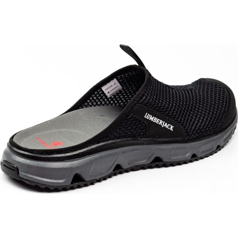 Lumberjack A10198458512010 Castello 5FX Siyah/K.Gri Erkek Terlik - 4