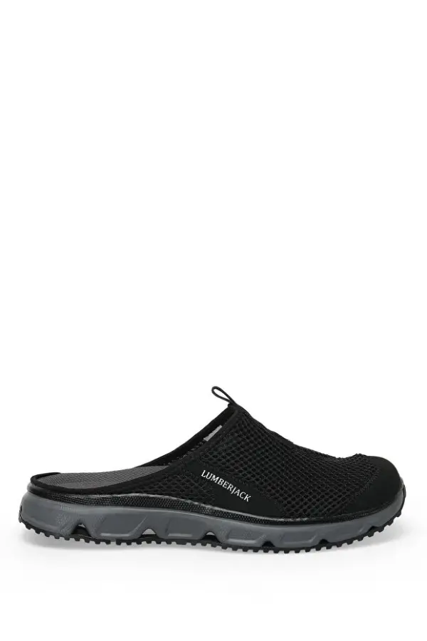 Lumberjack A10198458512010 Castello 5FX Siyah/K.Gri Erkek Terlik - 2