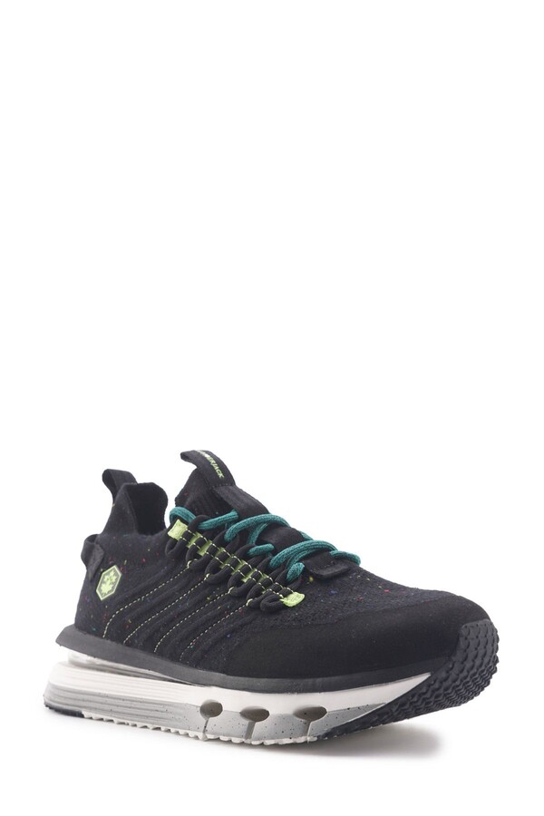 Lumberjack BARRAST 4FX Siyah Erkek Sneakers Ayakkabı - Thumbnail