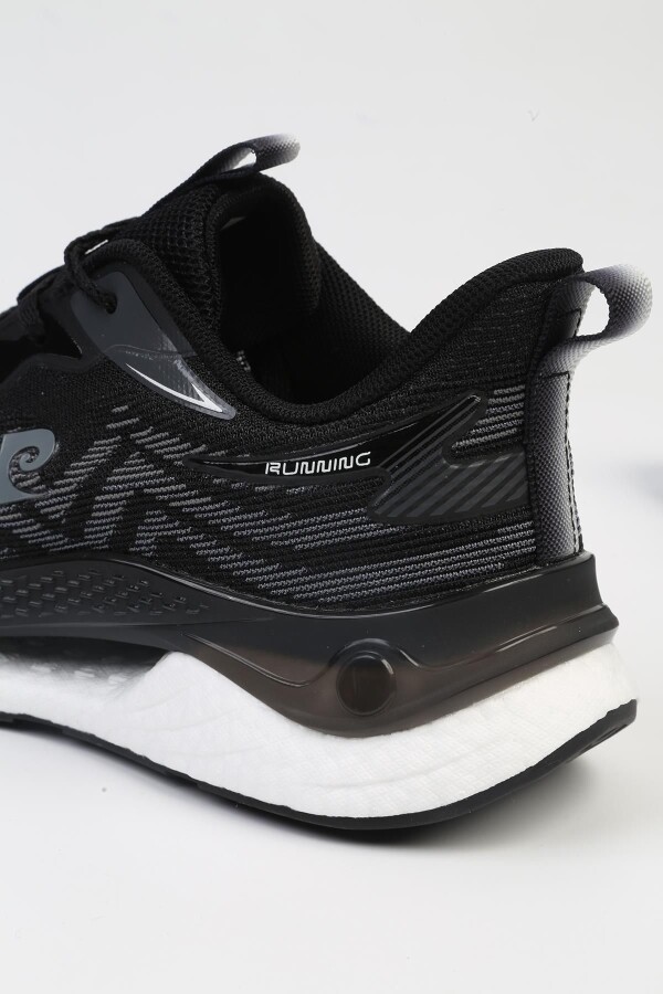 Pierre Cardin ® Kadın Siyah Beyaz Spor Ayakkabı PCI-10024 - 4