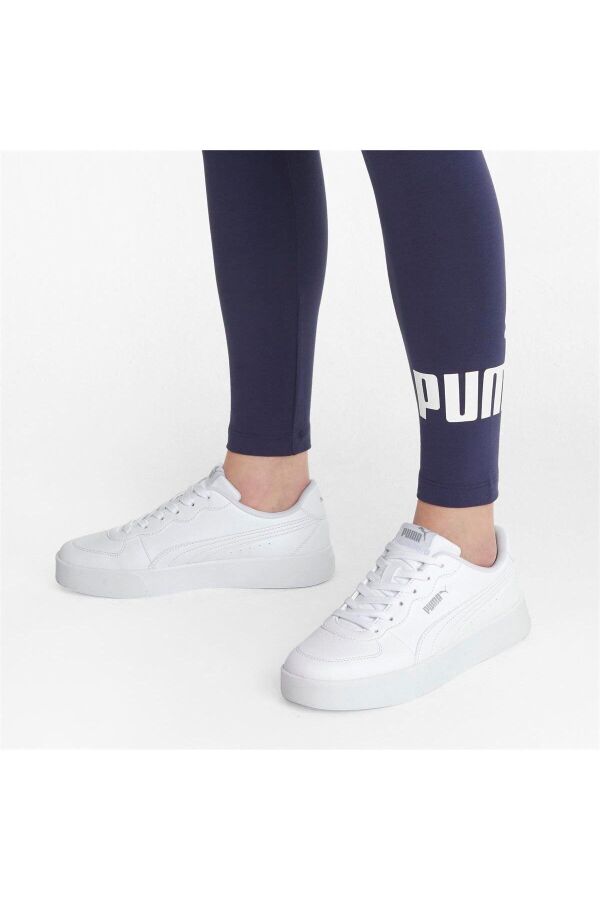 Puma 380147 02 Skye Clean Beyaz Kadın Spor Ayakkabısı - 5