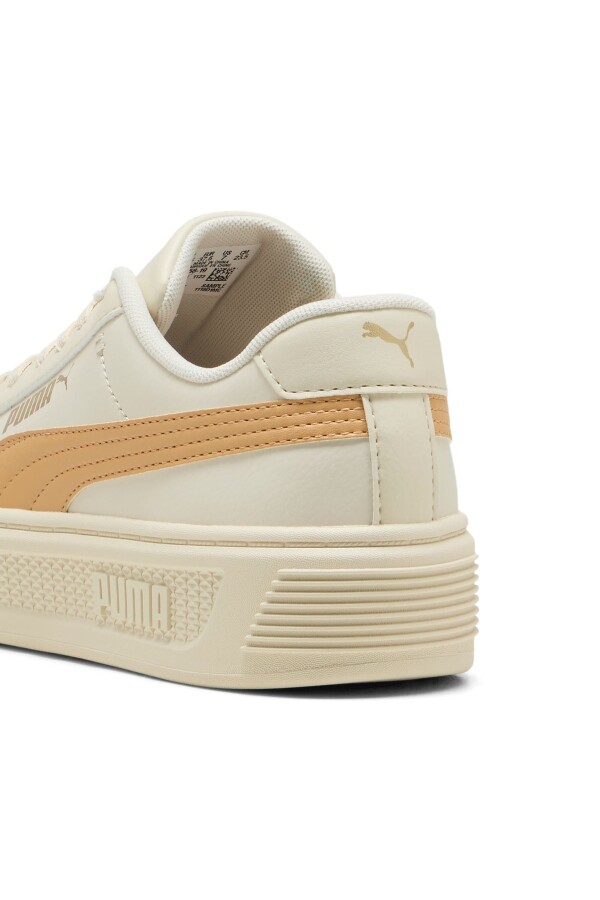 Puma 390758 19 Smash Platform V3 Bej Kadın Spor Ayakkabı - 2