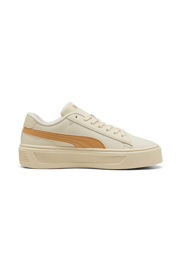 Puma 390758 19 Smash Platform V3 Bej Kadın Spor Ayakkabı - 3