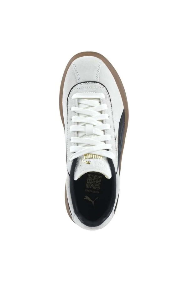 Puma 400718 01 Club Klassika SD Beyaz Siyah Gold Kadın Spor Ayakkabı - 3