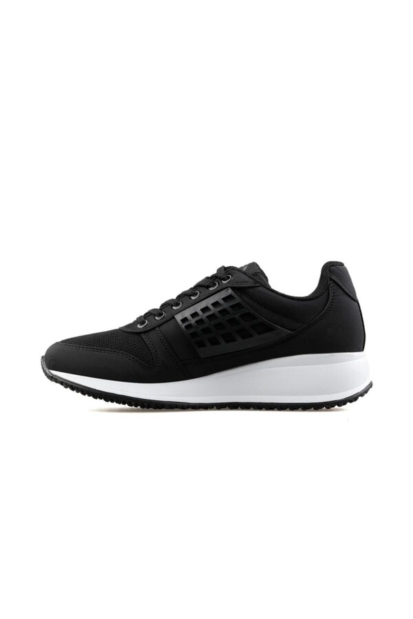 RYT Roma Siyah/Beyaz Kadın Spor Ayakkabı - Thumbnail