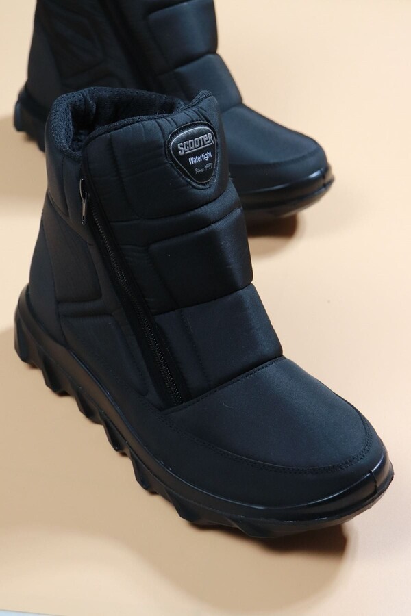 Scooter M1241TS Tekstil Siyah Erkek Kar Botu - Thumbnail