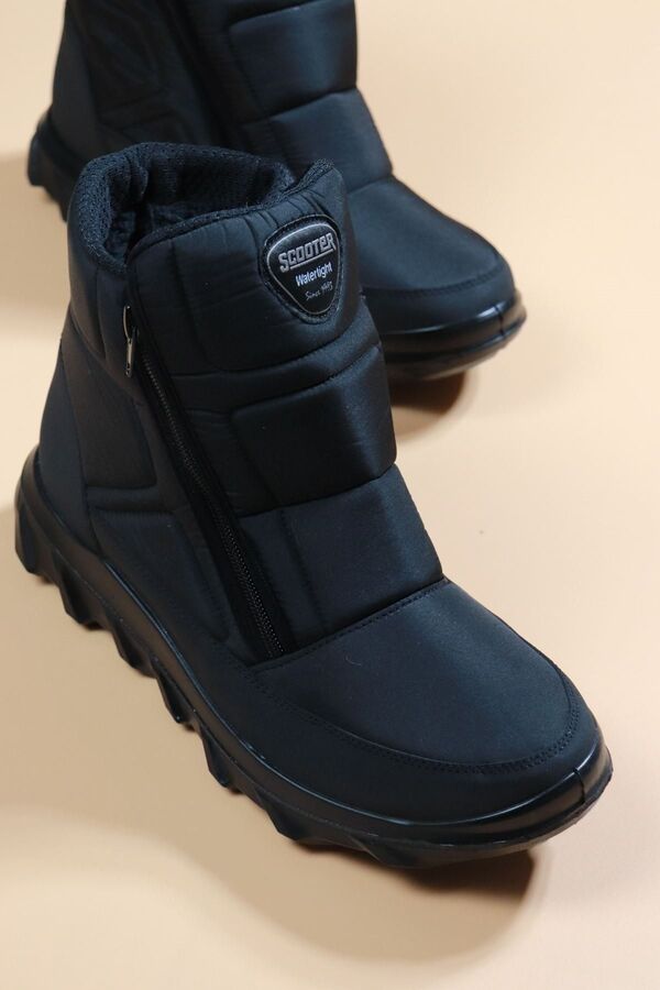 Scooter - Scooter M1241TS Tekstil Siyah Erkek Kar Botu