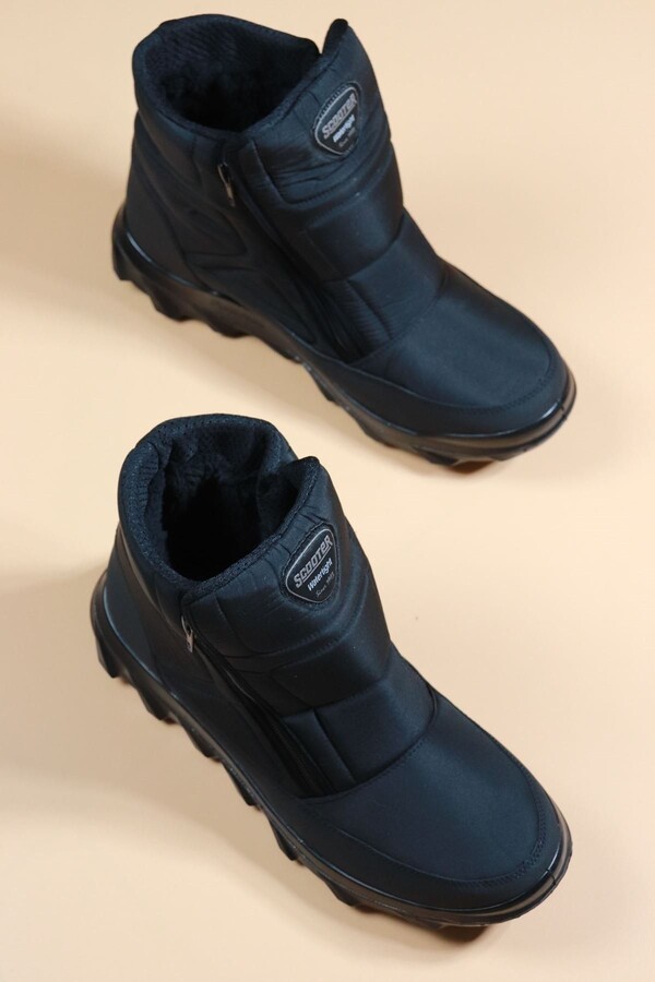 Scooter M1241TS Tekstil Siyah Erkek Kar Botu - Thumbnail