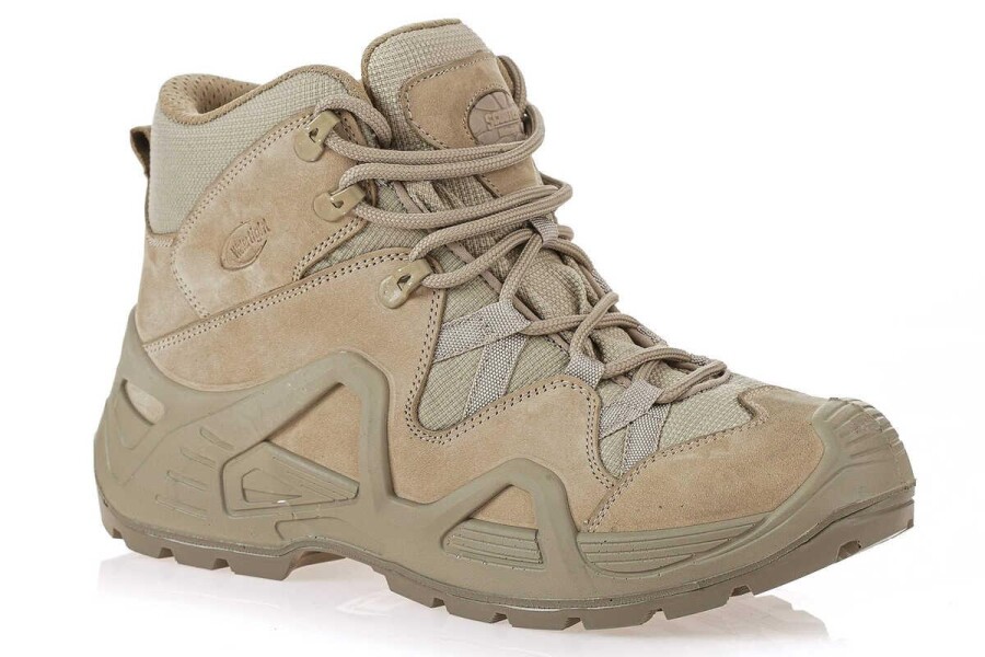 Scooter P1492NBJ Hakiki Bej Nubuk Deri Bağcıklı Erkek Bot.