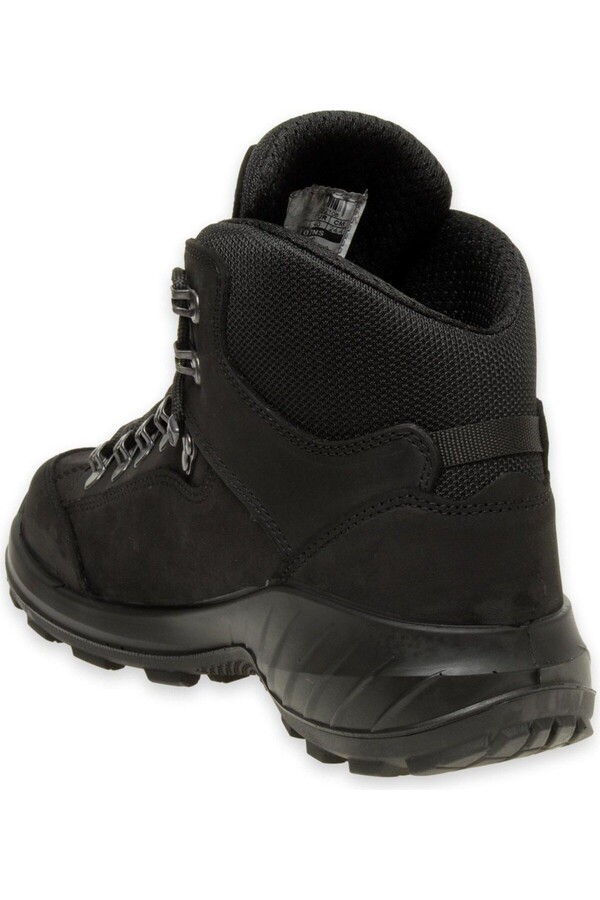 Scooter M4107NS Combat Siyah Nubuk Deri Bağcıklı Erkek Bot. - Thumbnail