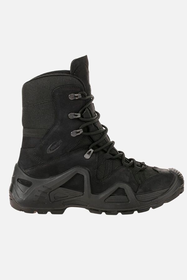 Scooter - Scooter P1490NS Meridyen Siyah Nubuk Deri Bağcıklı Erkek Bot.