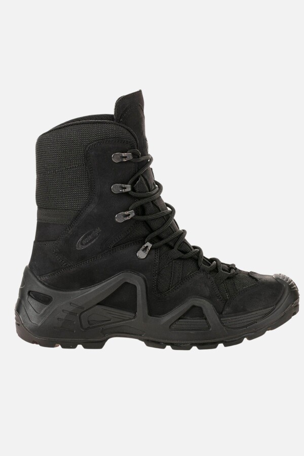 Scooter P1490NS Meridyen Siyah Nubuk Deri Bağcıklı Erkek Bot.