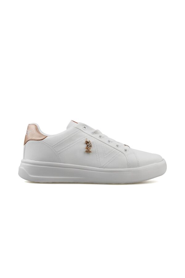U.S. Polo Assn. 101172465 Extra 2PR Beyaz Kadın Spor Ayakkabı - 1