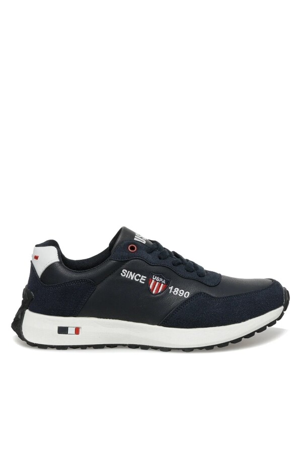 U.S. Polo Assn. 101182318 DAVIDE 2PR LTH Lacivert Erkek Sneaker Ayakkabı - 2