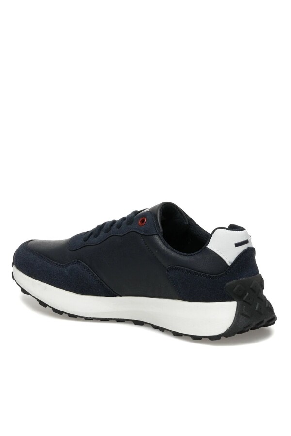 U.S. Polo Assn. 101182318 DAVIDE 2PR LTH Lacivert Erkek Sneaker Ayakkabı - 3