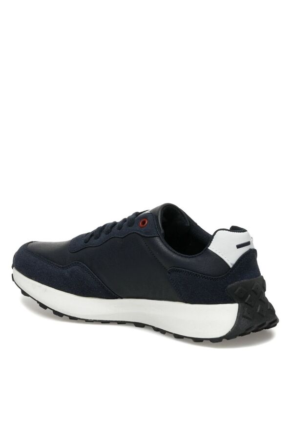 U.S. Polo Assn. 101182318 DAVIDE 2PR LTH Lacivert Erkek Sneaker Ayakkabı - 3