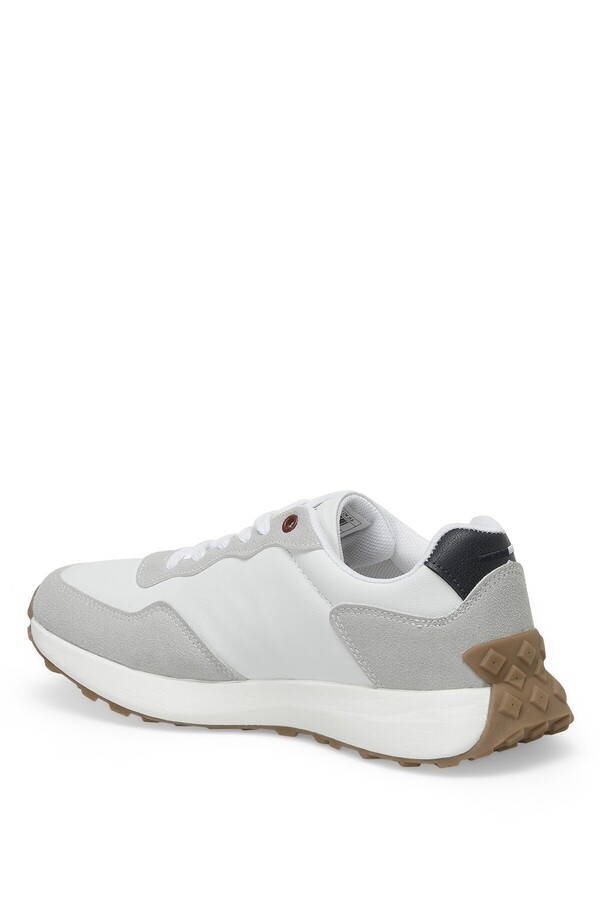 U.S. Polo Assn. 101182319 DAVIDE 2PR LTH Beyaz Erkek Sneaker Ayakkabı - Thumbnail