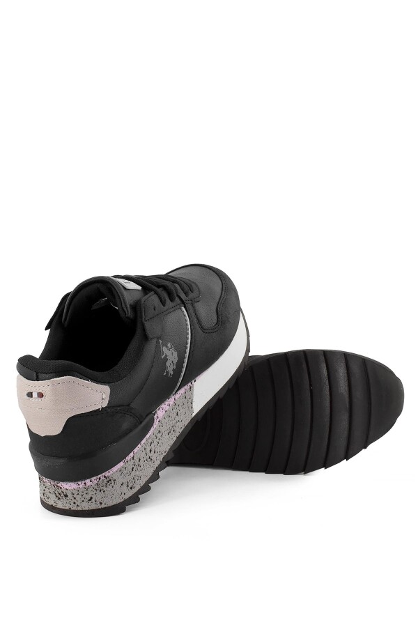 U.S. Polo Assn. 101184397 Latez 2PR Siyah Kadın Spor Ayakkabı - 4