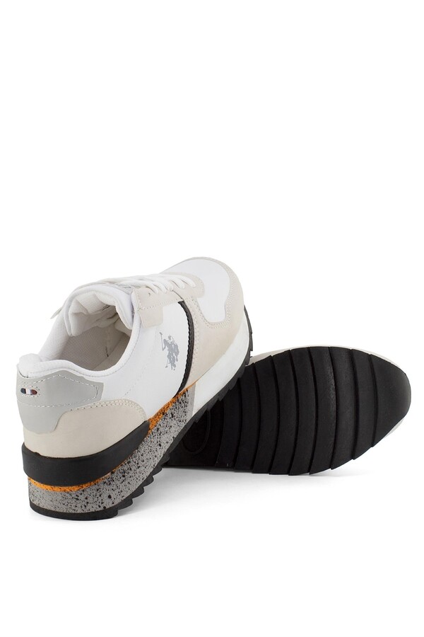 U.S. Polo Assn. 101184398 Latez 2PR Beyaz Kadın Spor Ayakkabı - Thumbnail
