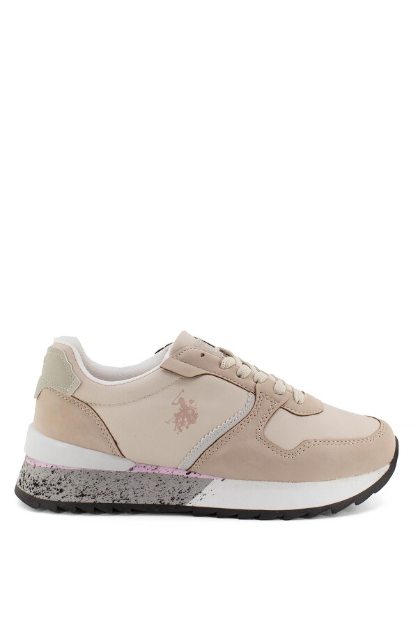 U.S. Polo Assn. 101184399 Latez 2PR Bej Kadın Spor Ayakkabı BEJ