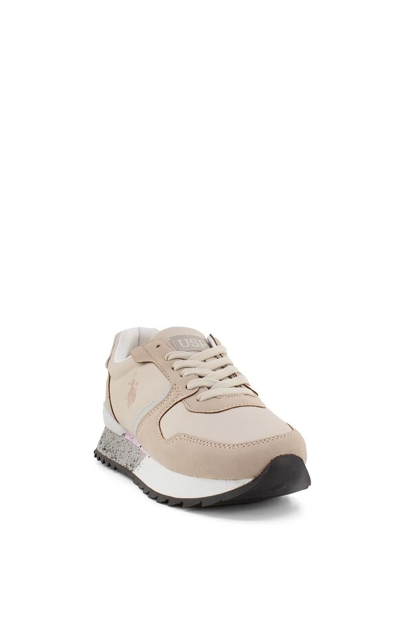U.S. Polo Assn. 101184399 Latez 2PR Bej Kadın Spor Ayakkabı - 2