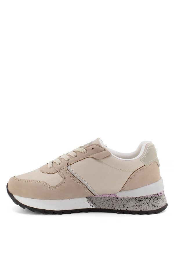 U.S. Polo Assn. 101184399 Latez 2PR Bej Kadın Spor Ayakkabı - 3
