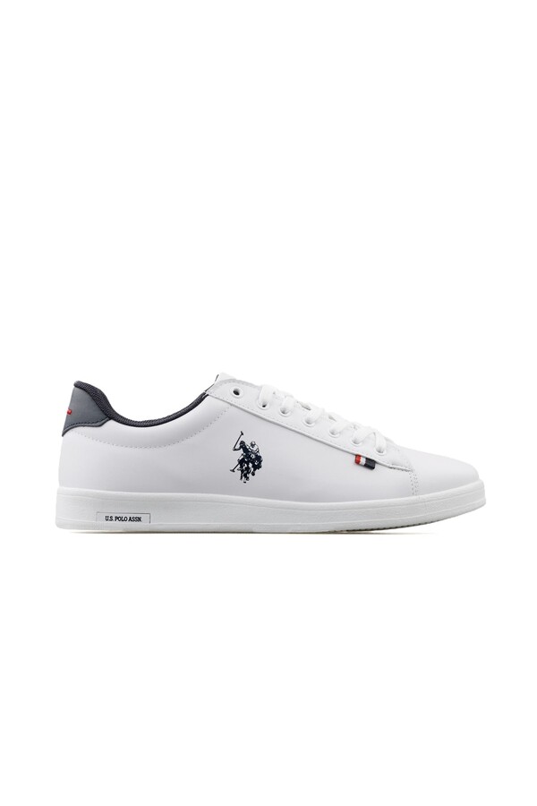U.S. Polo Assn. 101265957 Franco 3FX Beyaz Erkek Sneaker - Thumbnail