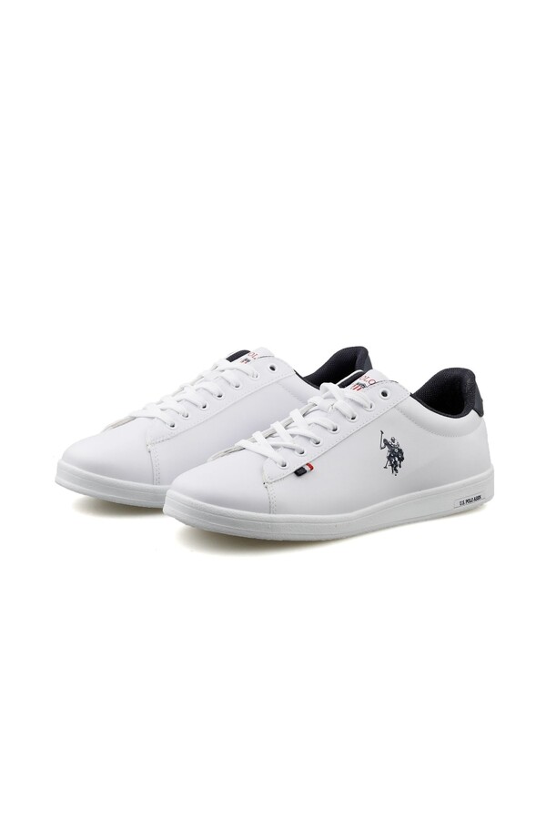 U.S. Polo Assn. 101265957 Franco 3FX Beyaz Erkek Sneaker - Thumbnail