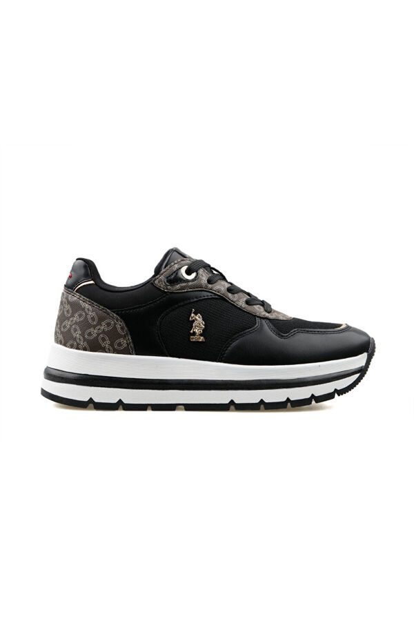 U.S. Polo Assn.101947315 SHERY 5FX Siyah Kadın Sneakers - 1