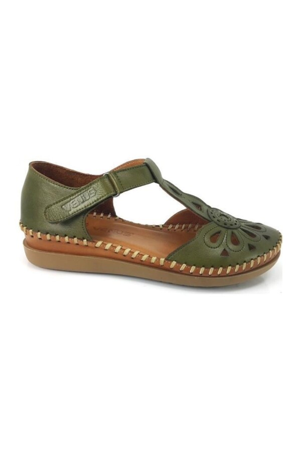 Venüs 18793505 C.Taba Kadın Günlük Deri Sandalet - 2