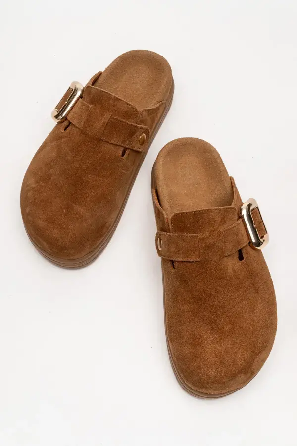 Zeyn 4000 Taba Kadın Terlik - 4