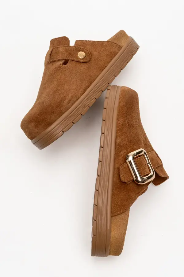 Zeyn 4000 Taba Kadın Terlik - 5