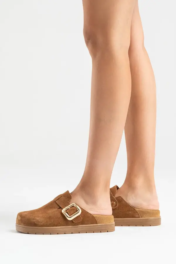 Zeyn 4000 Taba Kadın Terlik - 7