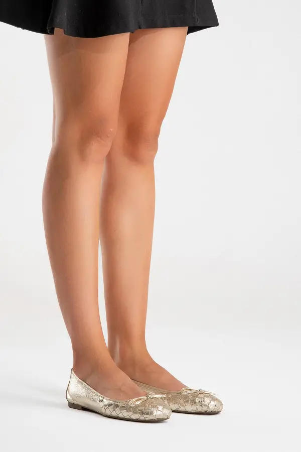 Zeyn 4055 Dore Kadın Babet - 6