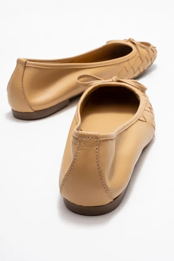 Zeyn 4055 Karamel Kadın Babet - 3