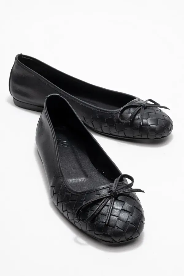 Zeyn 4055 Siyah Kadın Babet - 2