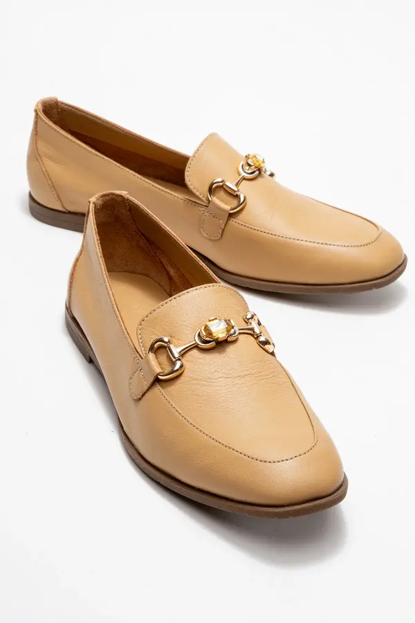 Zeyn 4058 Karamel Kadın Babet - 2