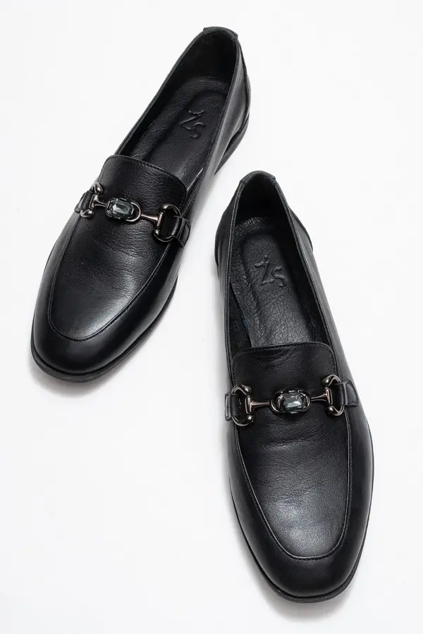 Zeyn 4058 Siyah Kadın Babet - 4